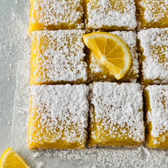 tangy-delicious lemon bars