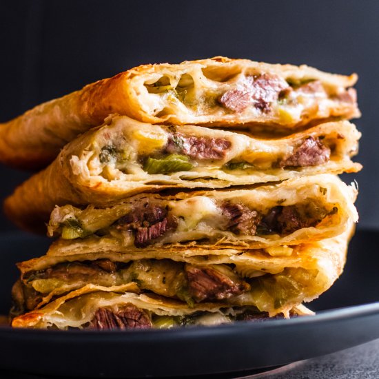 Carne Asada Quesadillas