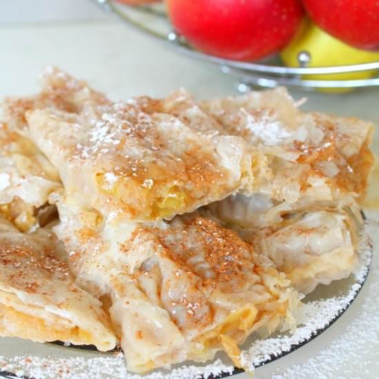 FILO PASTRY APPLE PIE