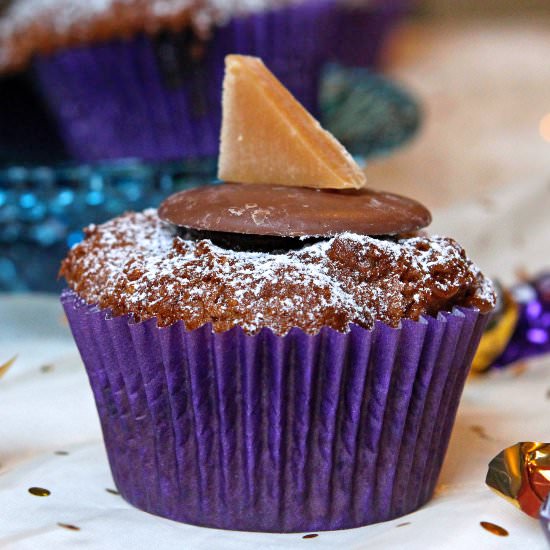 Eclair Toffee Cupcakes