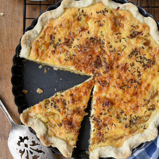 Alsatian Onion Tart