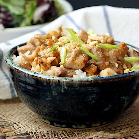 Ginger Peanut Chicken