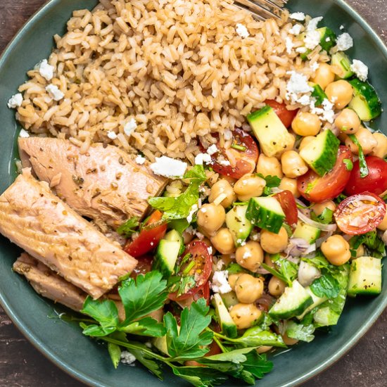 Brown Rice and Tuna Bowls!