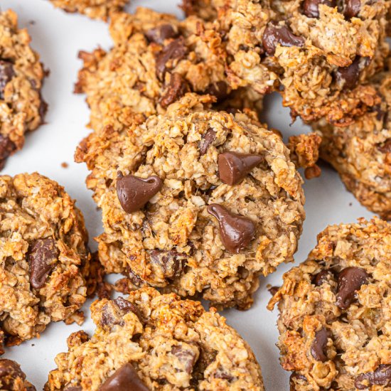 Oatmeal Banana Breakfast Cookies