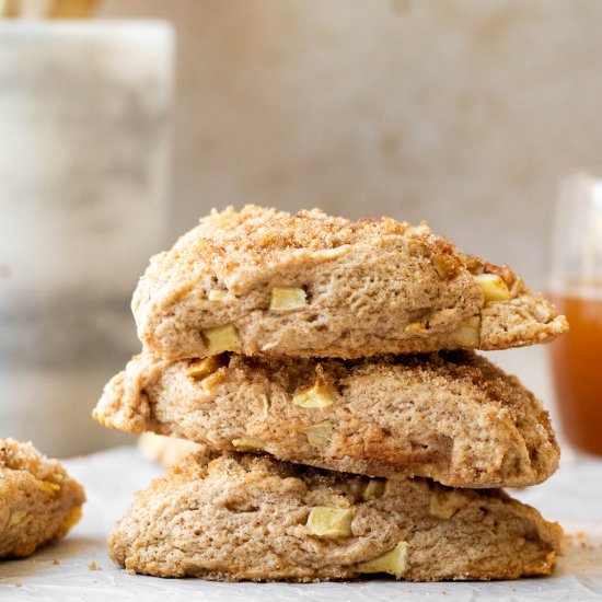 Apple Cinnamon Scones