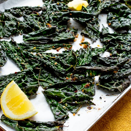 Cavolo Nero with Garlic & Lemon