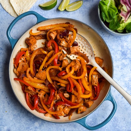 Jackfruit Fajitas