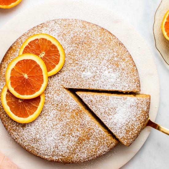 Orange Olive Oil Snacking Cake