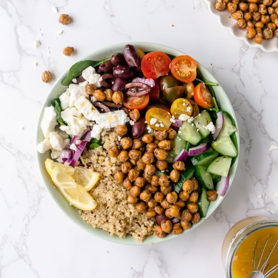 Greek Quinoa Power Bowl