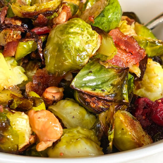 Roasted Brussel Sprout Salad