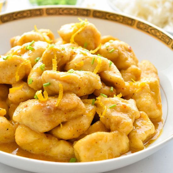 Low FODMAP Orange Chicken