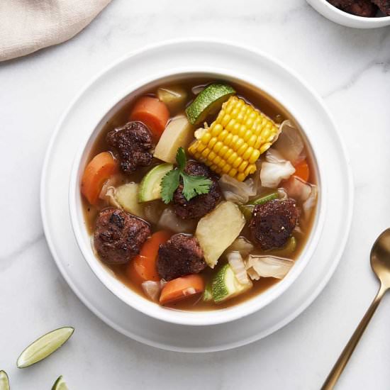 Vegan Caldo de Res