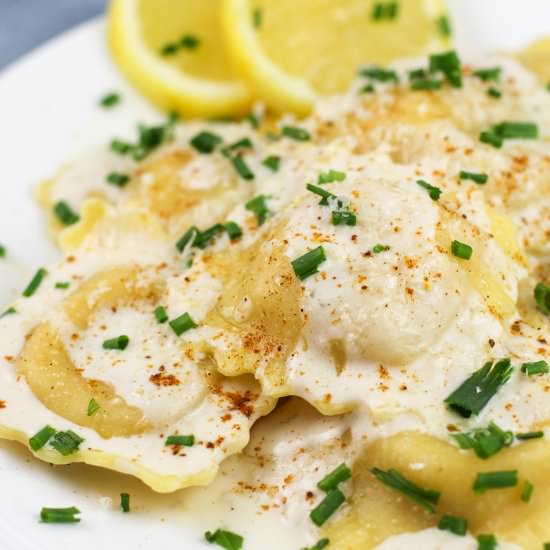 Lemon Garlic Cream Sauce