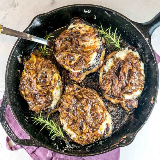 French Onion Pork Chops