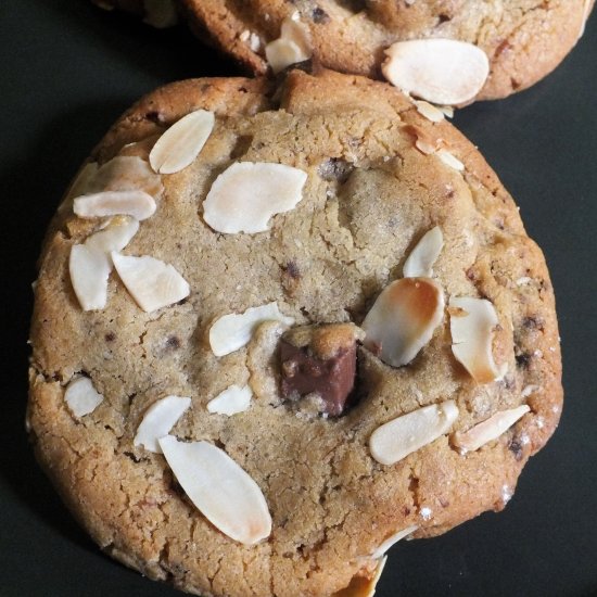 Brown butter and coffee cookies