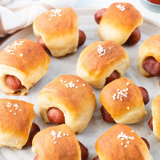 Pretzel Pigs in a Blanket