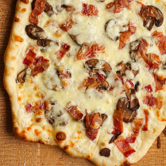 White Sauce Pizza Recipe