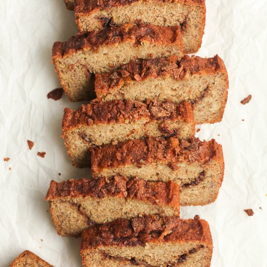 Cinnamon Swirl Banana Bread