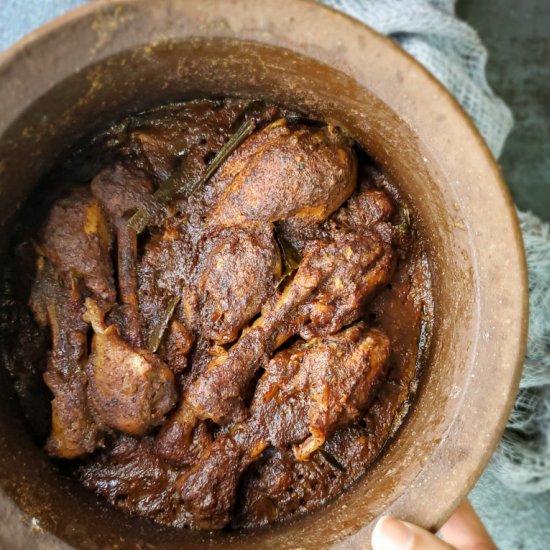 Chicken Curry with Roasted Coconut