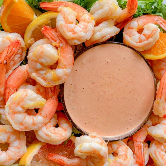 Citrus Shrimp with Louis Sauce