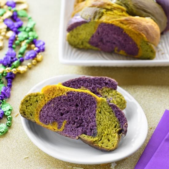 King Cake Challah