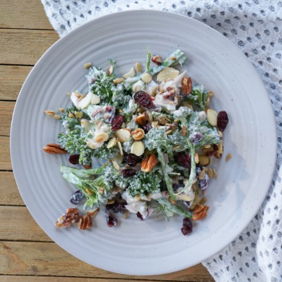 Fresh Broccolini Salad (mayo-free)