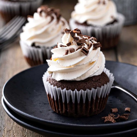 Guinness Chocolate Cupcakes