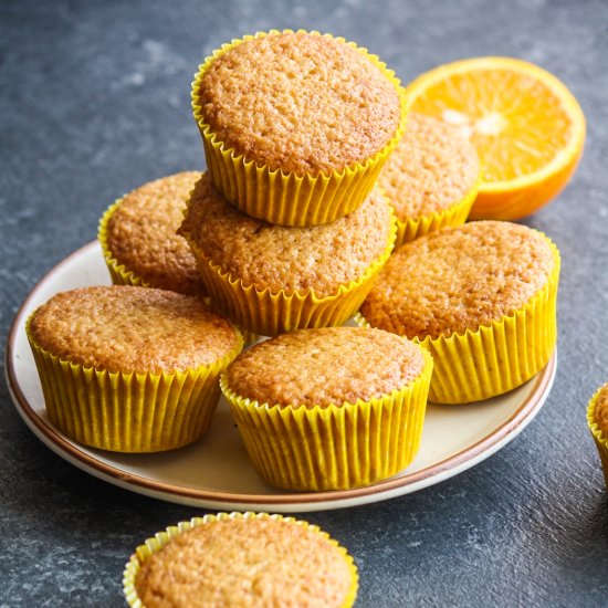 Orange Almond Muffins