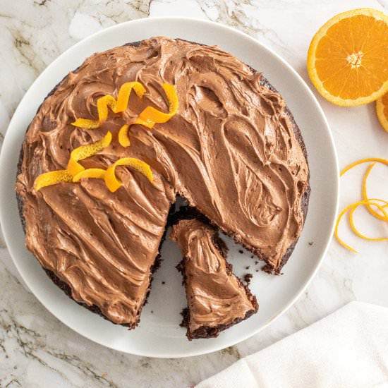 Easy Chocolate Orange Cake