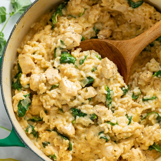 Creamy Chicken and Rice