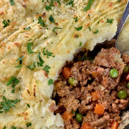 Curried Ground Turkey Shepherds Pie