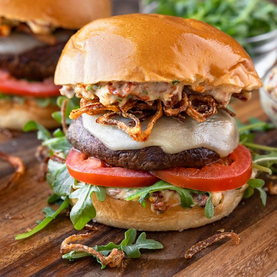 Portobello Mushroom Burger