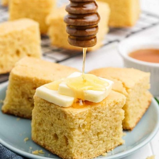 Sweet Honey Cornbread Recipe