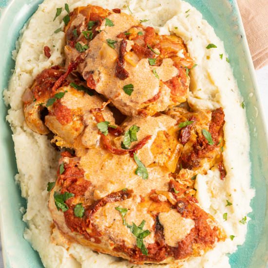 Slow Cooker Chicken Paprika