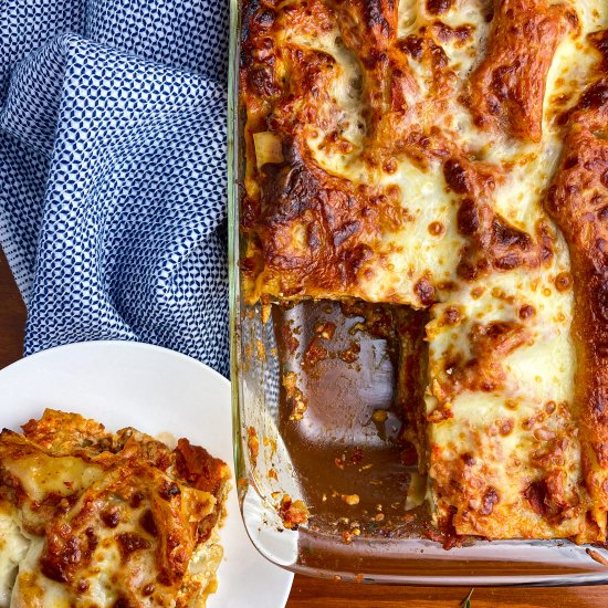 Lasagna with Italian Sausage