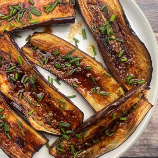 Spicy Soy Eggplant