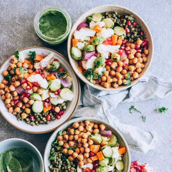 freekeh meal bowls