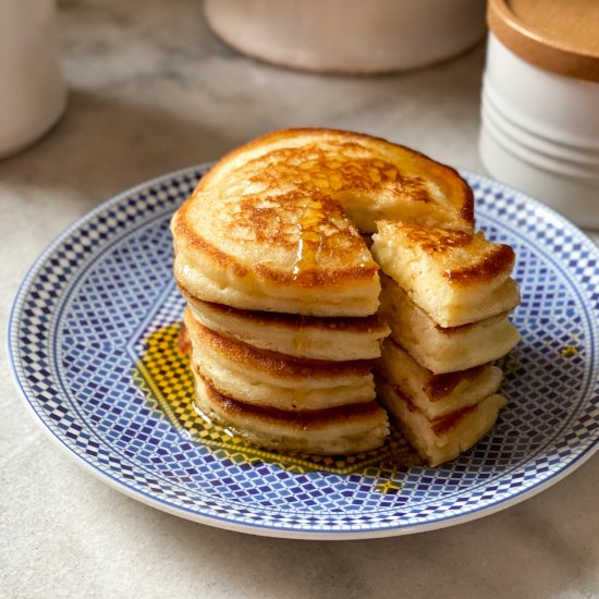 Fluffy Ricotta Pancakes