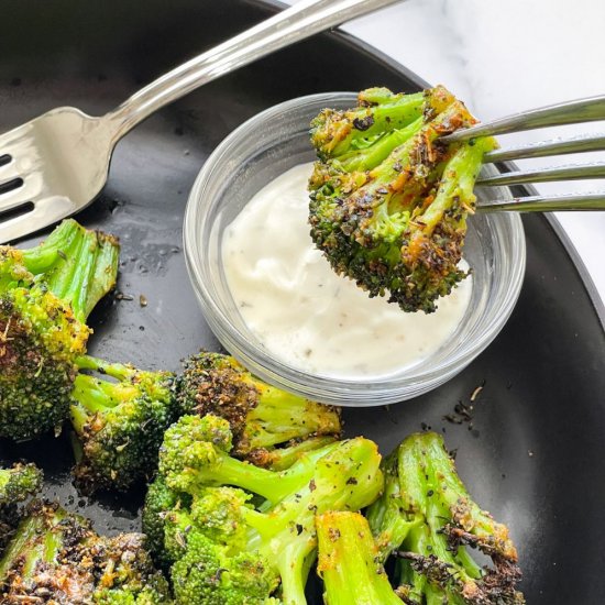 Air Fryer Frozen Broccoli