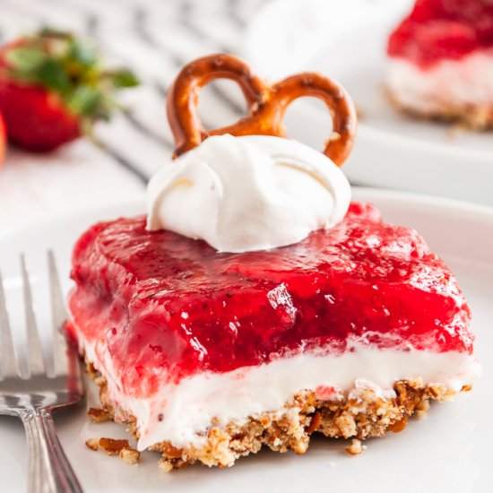 Strawberry Pretzel Dessert