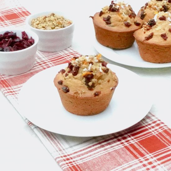 Whole Grain Kitchen Sink Muffins