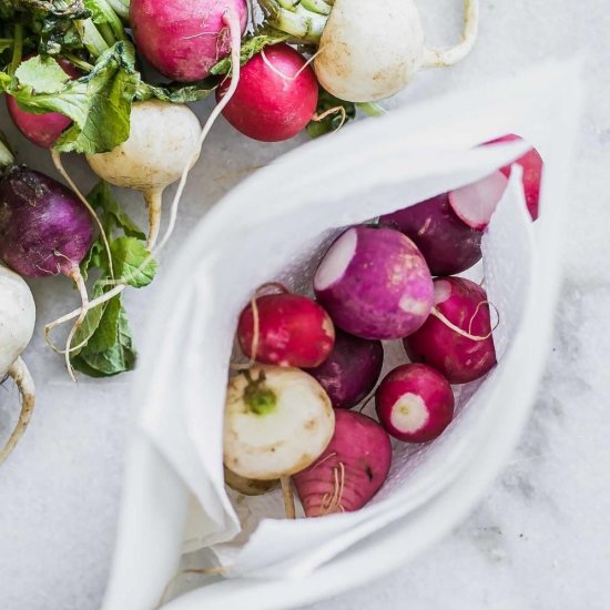 How to Freeze Radishes