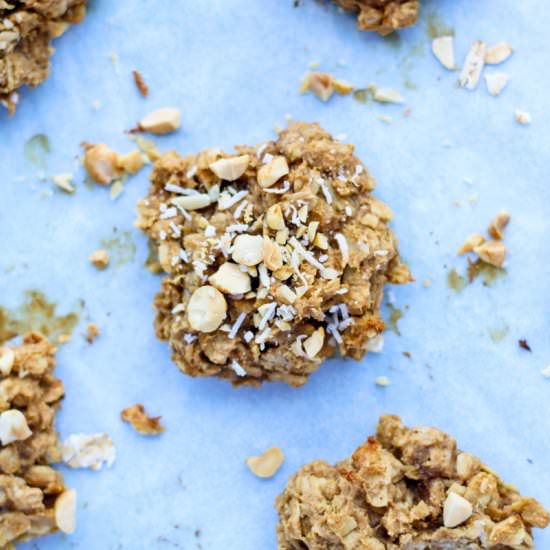 Peanut Butter Banana Cookies