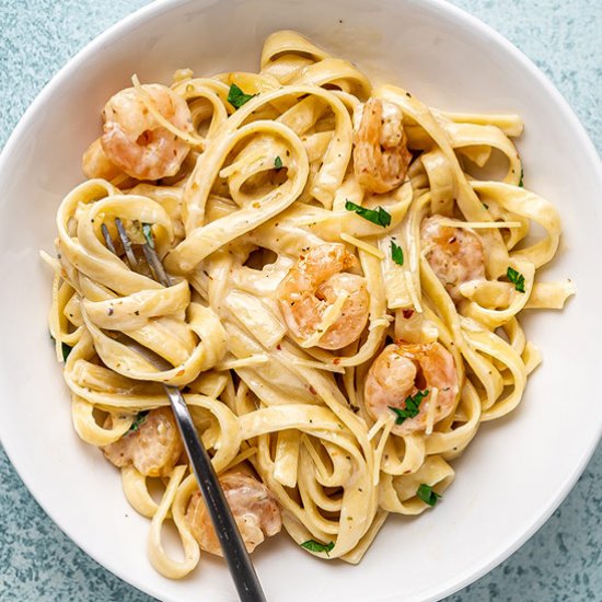 Shrimp Alfredo