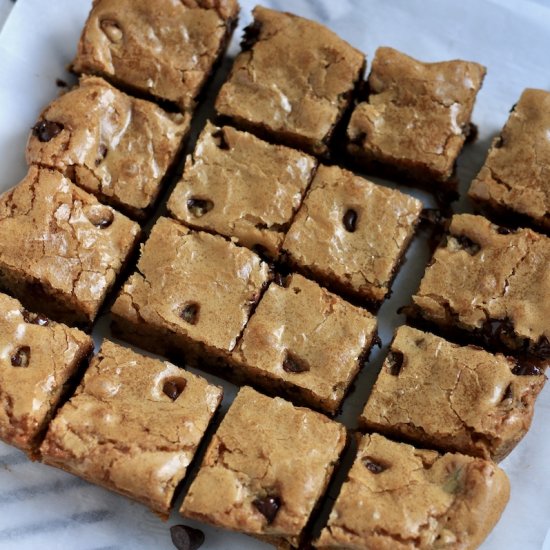 Chocolate Chip Blondies