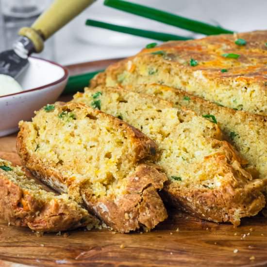 Cheddar Bacon Slow Cooker Bread