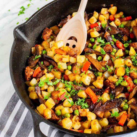 Hearty Vegan Breakfast Hash