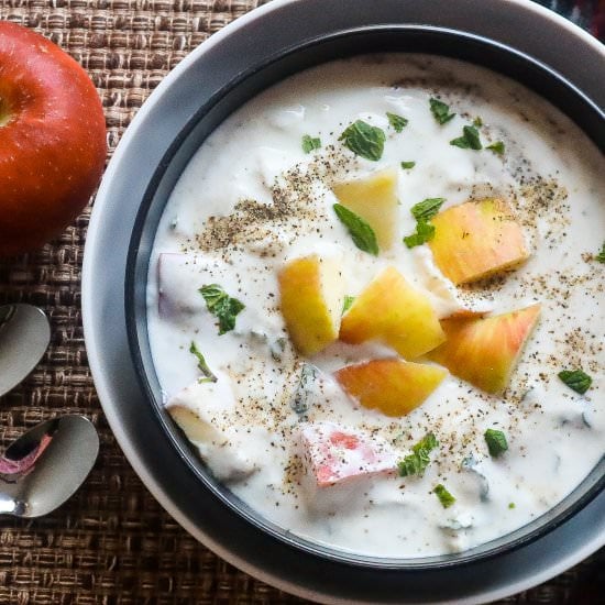 Apple Mint Raita