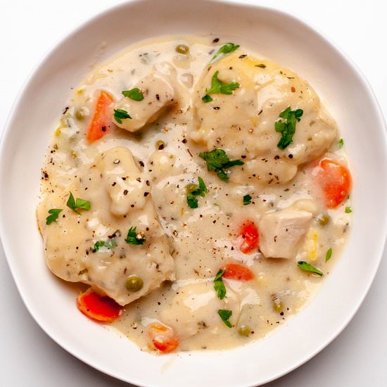 Bisquick Chicken and Dumplings