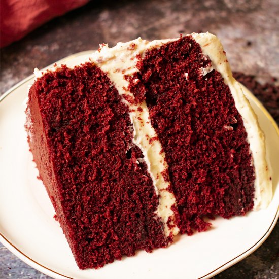 All-Natural Red Velvet Cake